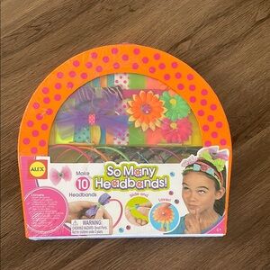 Alex So Many Headbands Kids Size Ages 6 + NWT